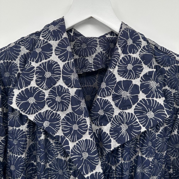 Vintage Handmade Duster Jacket Dress Size S M Swing Dark Romantic‎ Witchy Grunge - Picture 7 of 14